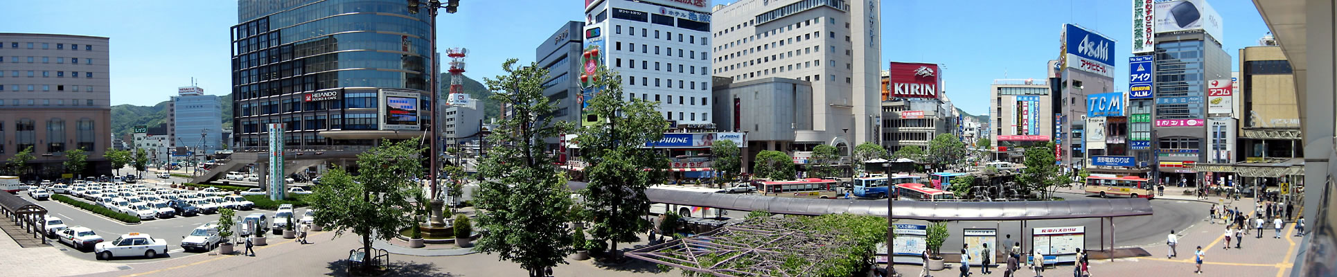 Downtown Nagano, Japan