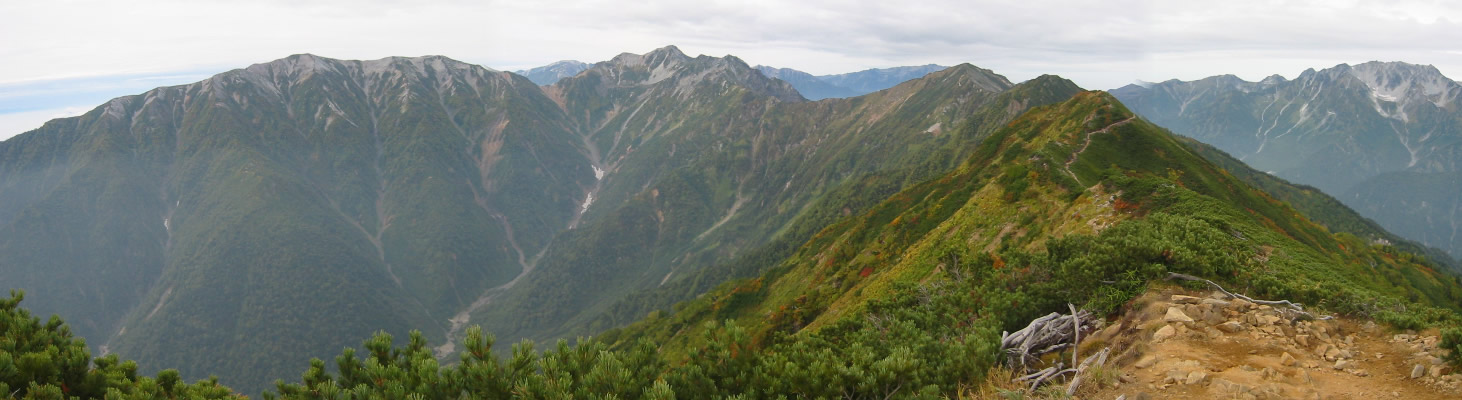 North Alps panorama image